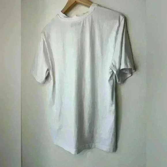 Oak + Fort New York Library US White Preppy Prep Graphic T-Shirt Unisex XS - Picture 12 of 13